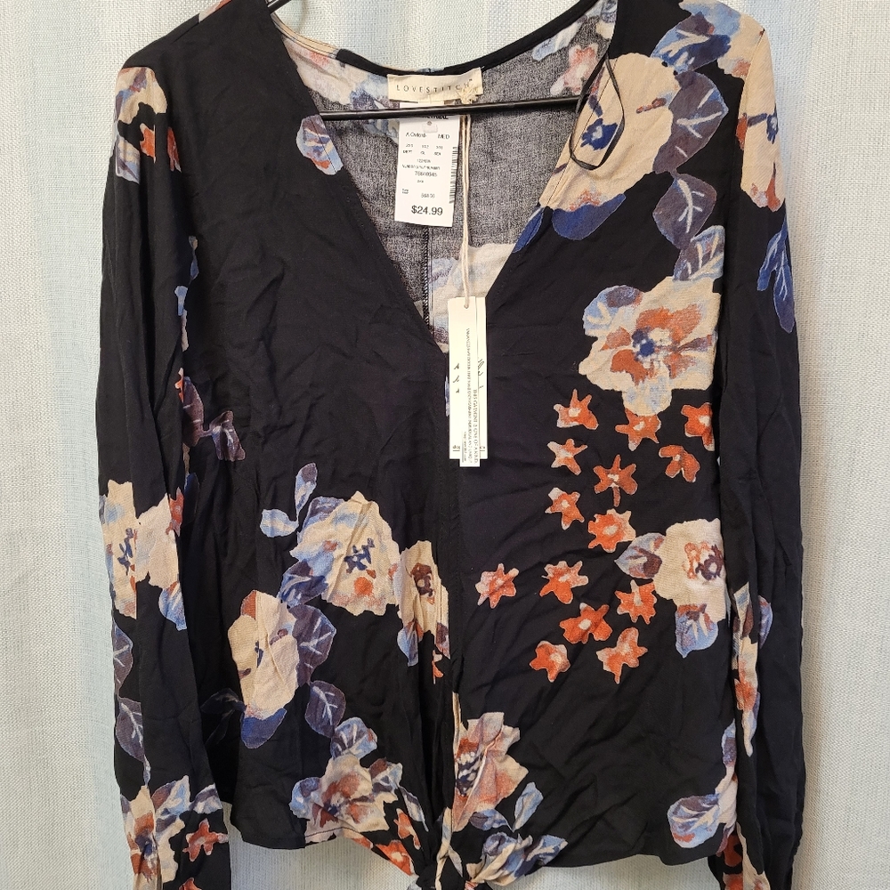 Tie Front Top